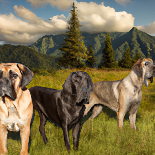 Giants Of The Canine World: Exploring The Majesty Of Great Danes And Other Large Breeds