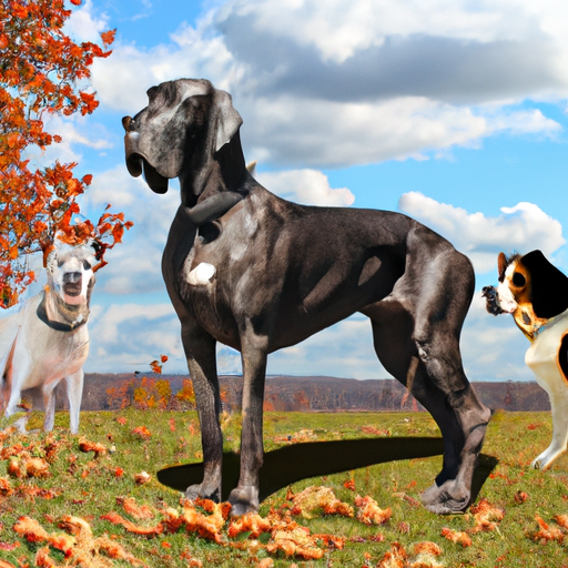 Magnificent Giants: The Allure Of Great Danes And Other Large Dogs”
