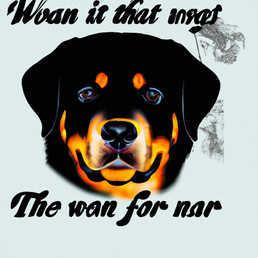 Rottweilers: Unyielding Protectors With A Gentle Heart”