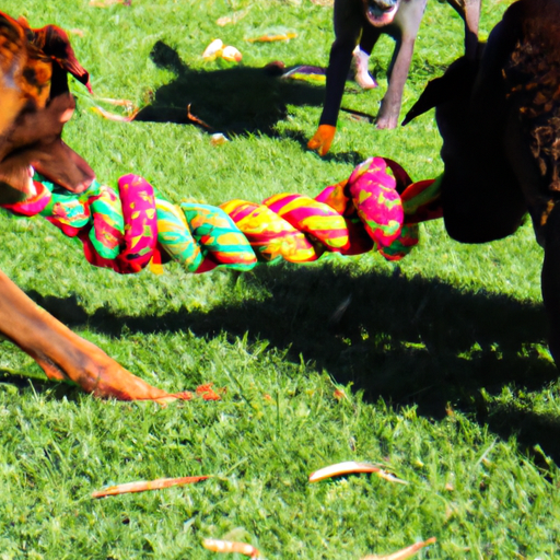 Tug, Twist, And Wag: Rope Dog Toys For Engaging Playtime”