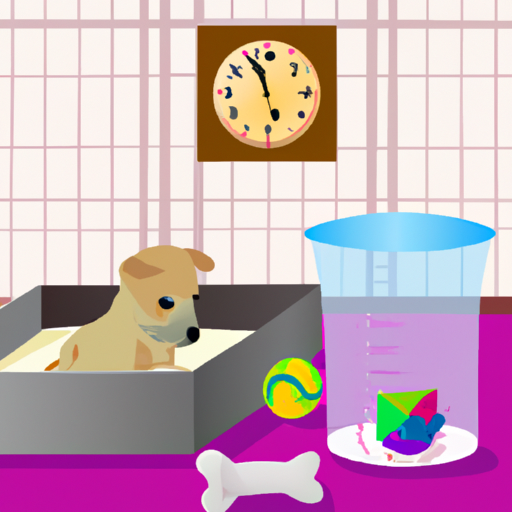 How Long Should A Puppy Be In A Crate
