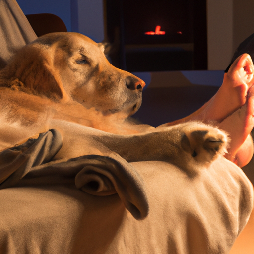 Why Do Dogs Lay At Your Feet