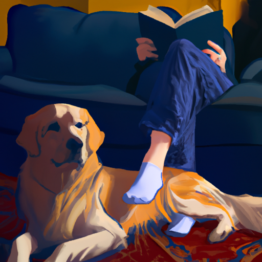 Why Do Dogs Lay On Your Feet