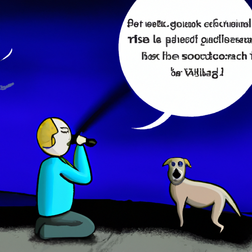 Il cane non smette di abbaiare di notte