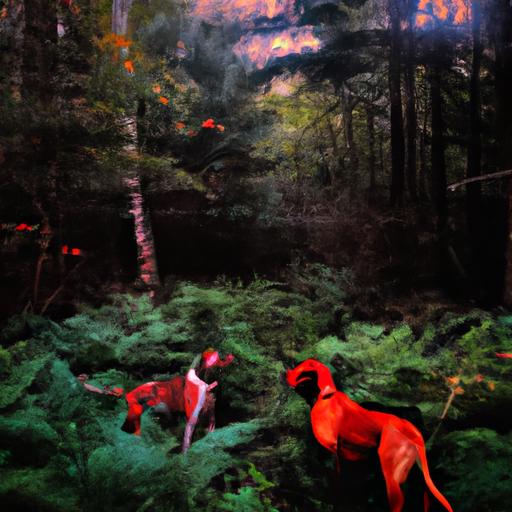Dogs in “Where the Red Fern Grows”