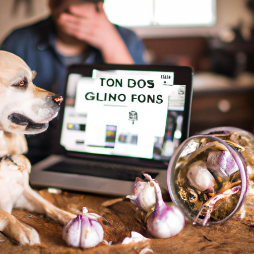 How Much Onion and Garlic is Toxic to Dogs?