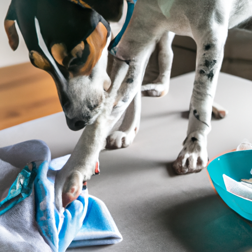 How To Clean Your Dog’s Cut
