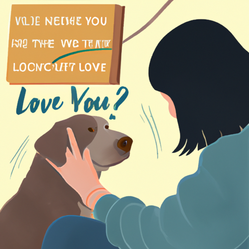Come dire al tuo cane che li ami