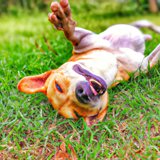 When Dogs Lay On Their Back