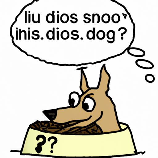 Why Do Dogs Push Their Food With Their Nose?