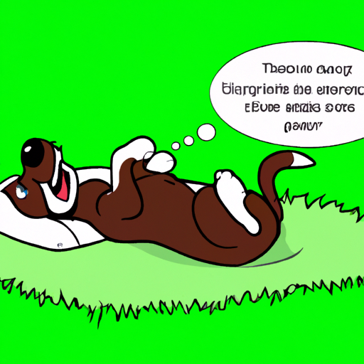 Why Do Dogs Roll Around on Their Backs on the Carpet?