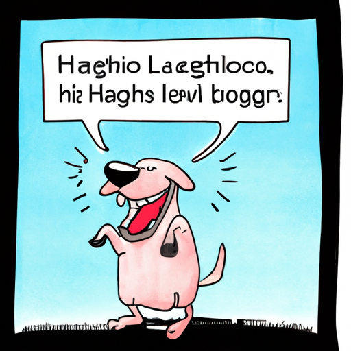 how do dogs laugh