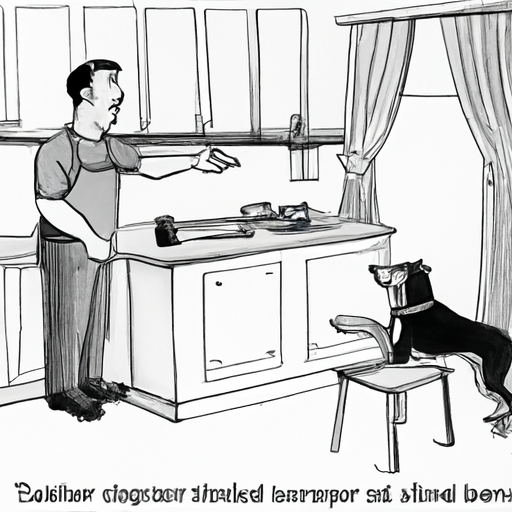 how to get dogs to stop jumping on counters