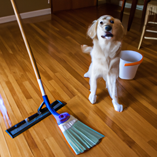 how to keep floors clean with dogs
