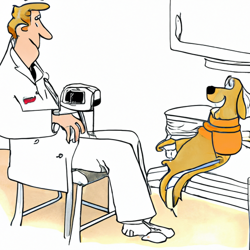how to take a dogs blood pressure