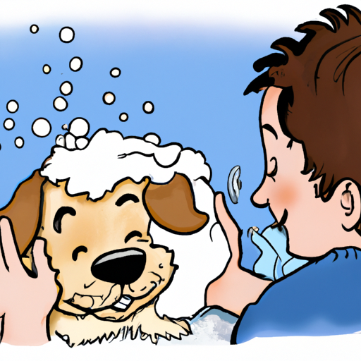 how to wash dogs face