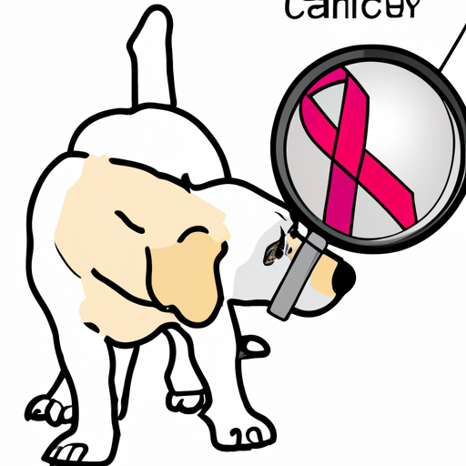 what do dogs do when they smell cancer