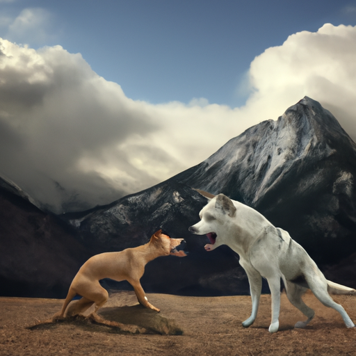 I cani possono affrontare un leone di montagna?