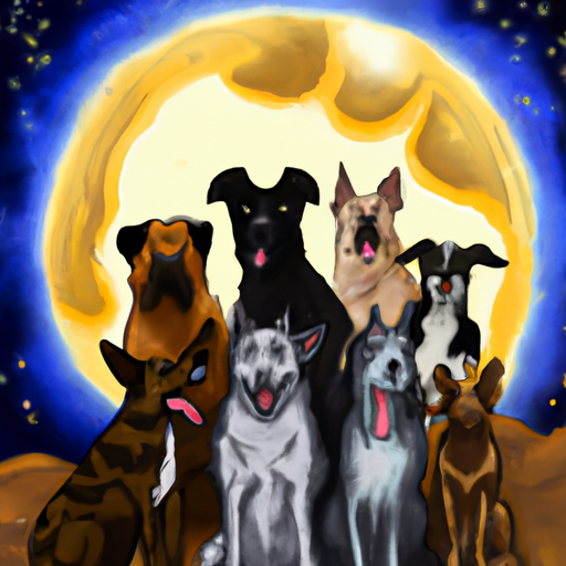 what dogs howl
