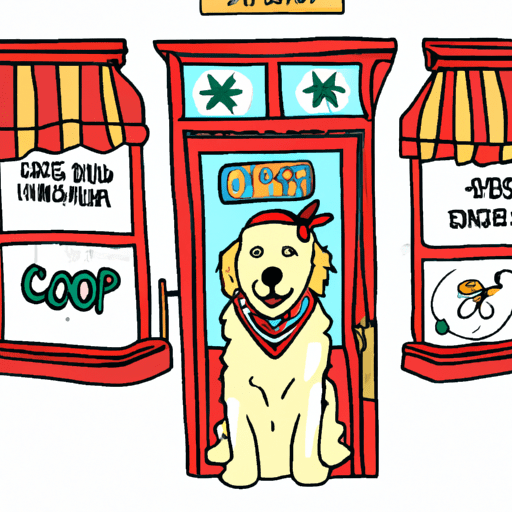 what stores can you bring dogs into