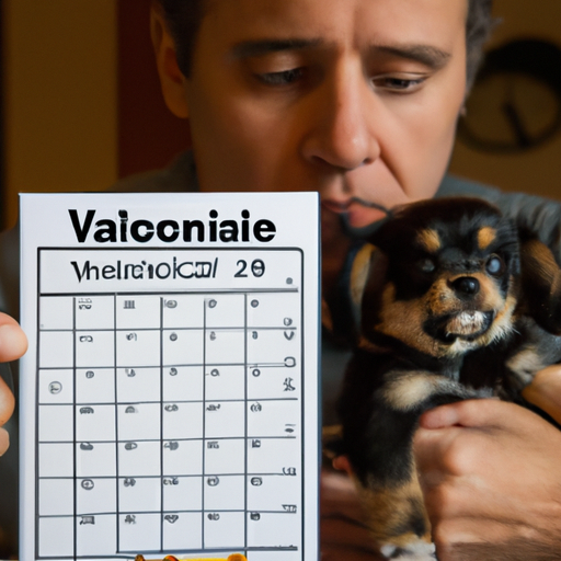 **Quand les chiens reçoivent-ils leurs premiers vaccins ?**