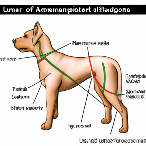 where are dogs lymph nodes located