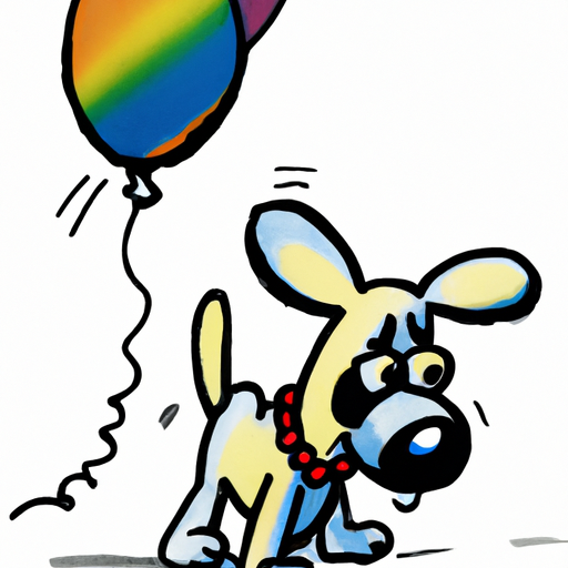 why are dogs scared of balloons