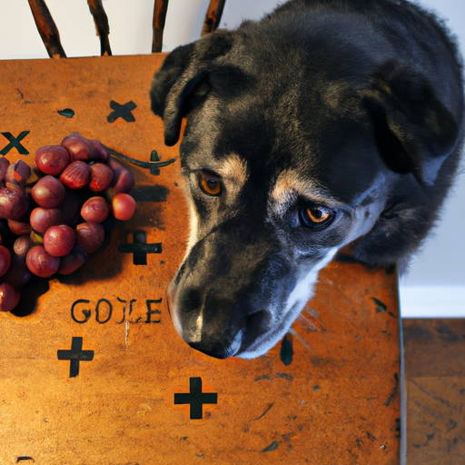 why can t dogs eat grapes
