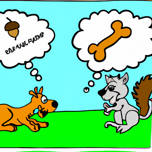 why do dogs chase squirrels
