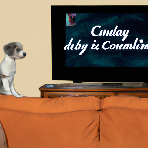 why do dogs watch tv