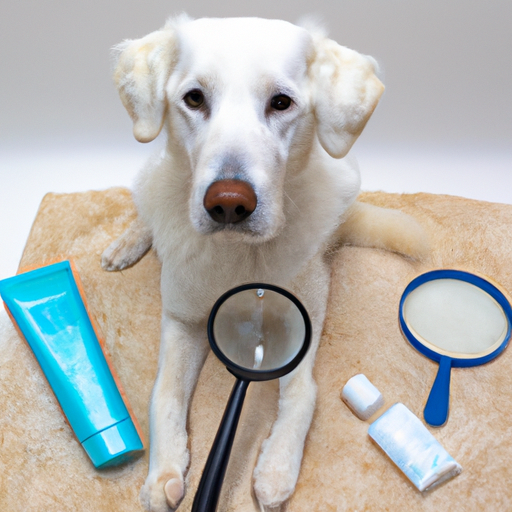 ¿Por qué a los perros blancos les salen costras en los ojos?